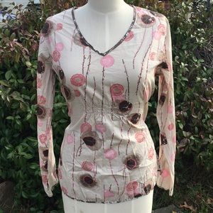 Columbia Cotton Tie Back Top